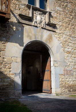 Entrée de la commanderie Ospitalea